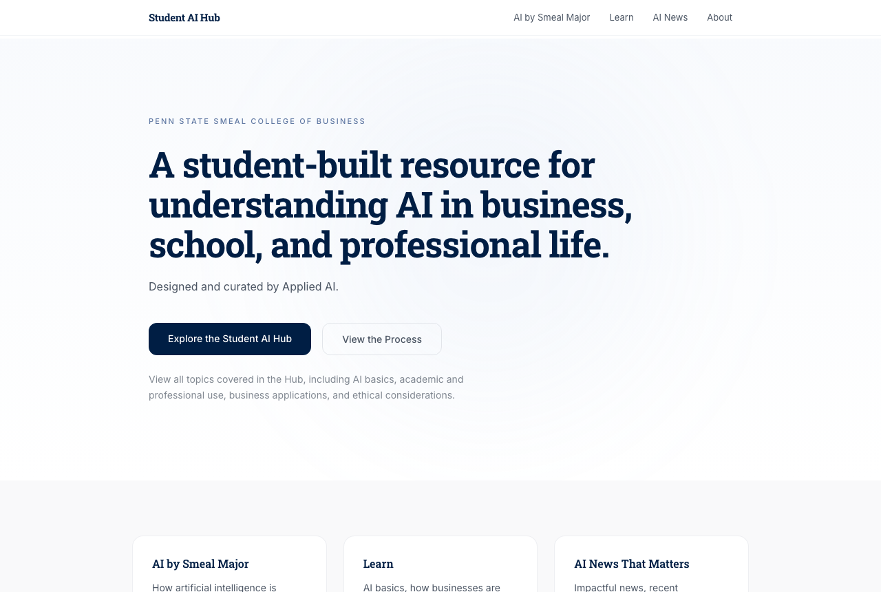 Student AI Hub